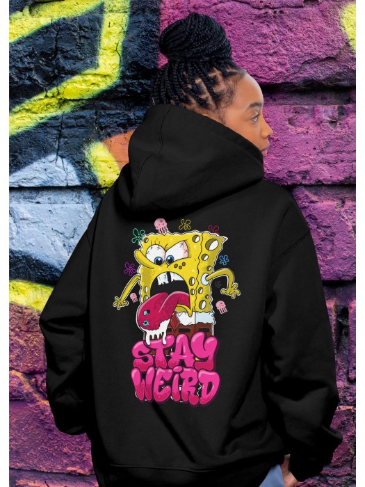 СУИЧЪР УНИСЕКС БЕЗ ЦИП SPONGE WEIRD - STAY WEIRD